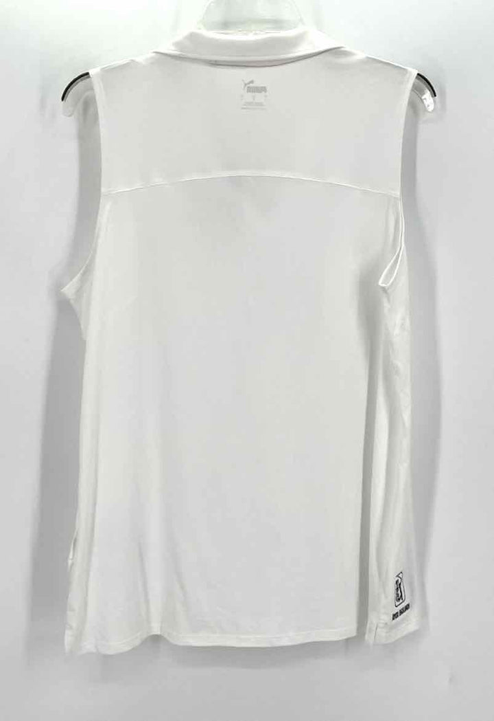 Size L Puma White Shirt