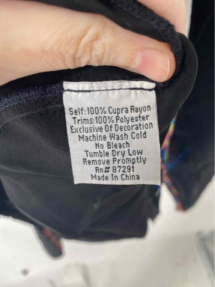 Size XL Johnny Was Black Shirt