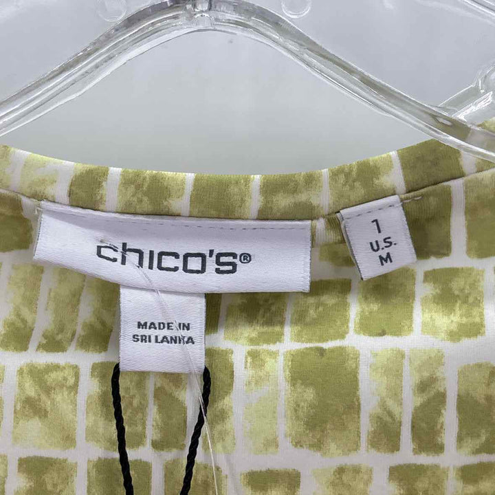 Size M Chico's Multi-Color Mesh Shirt