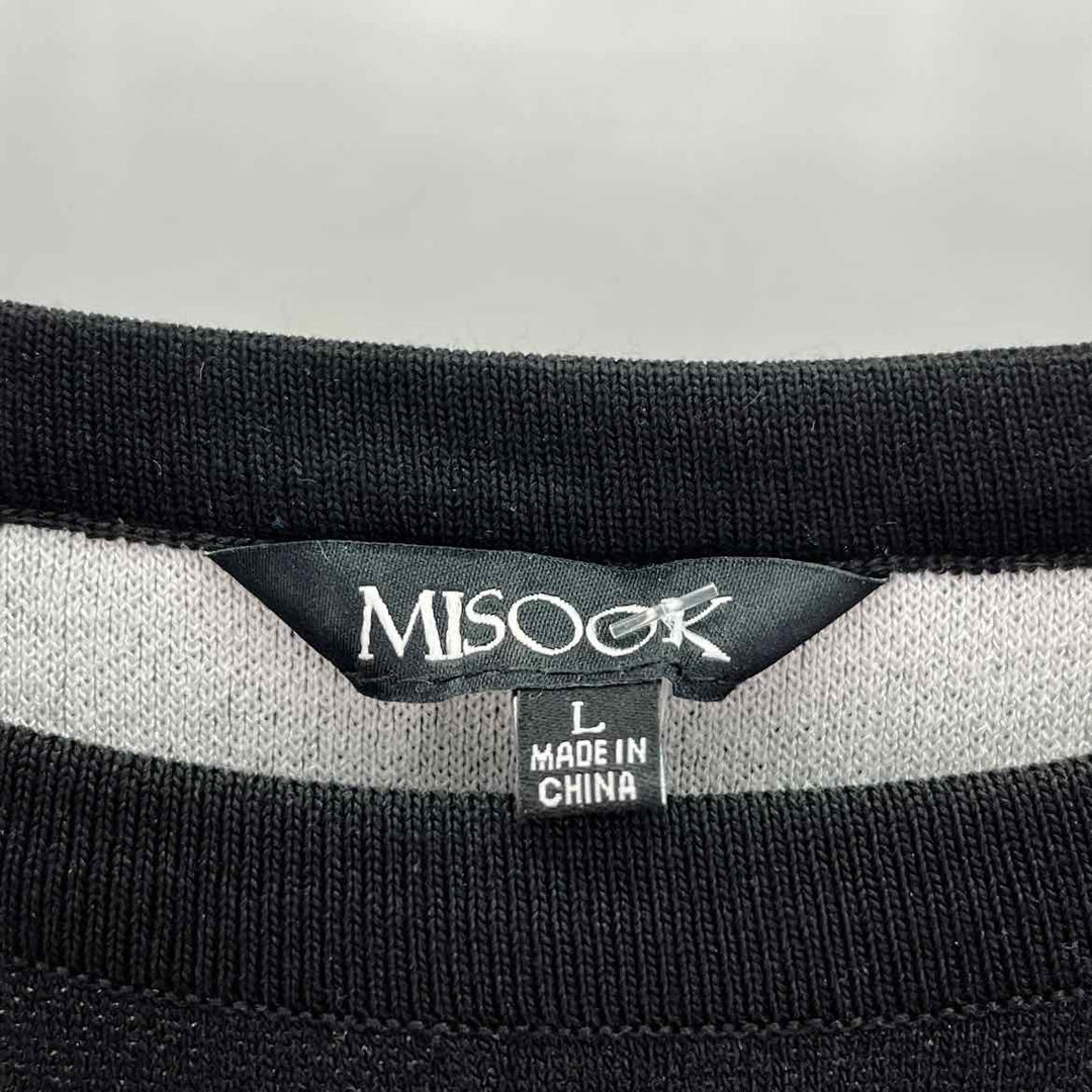 Size L MISSOOK Black Sweater
