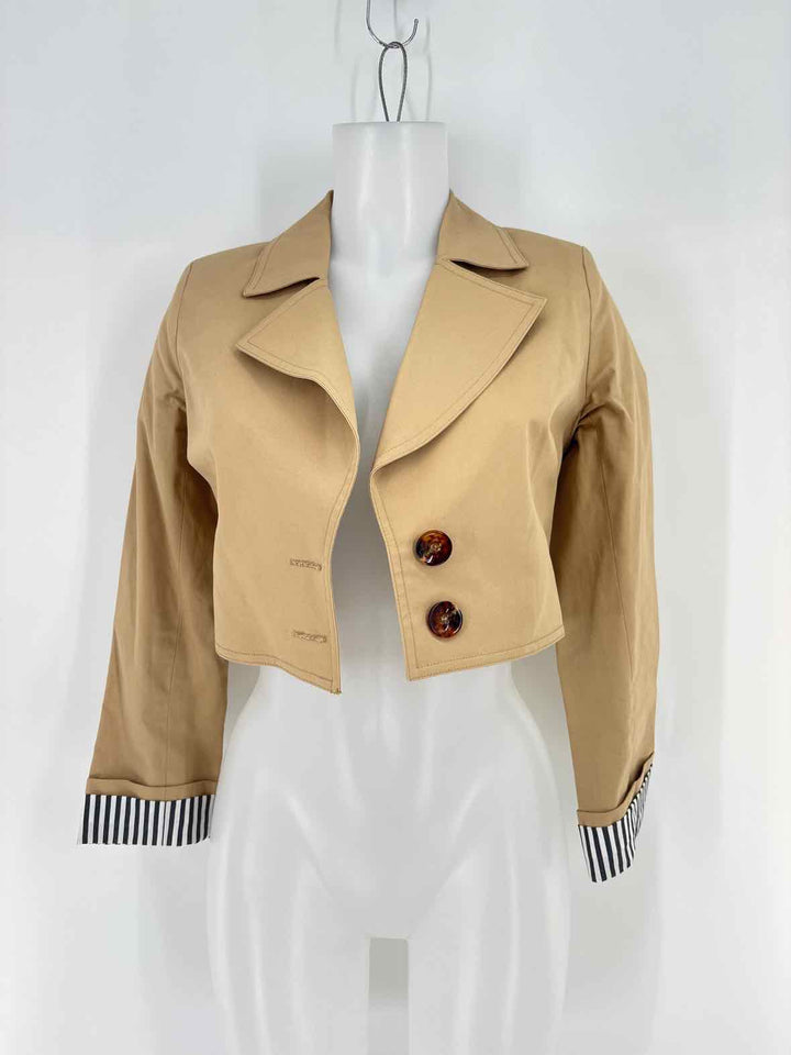 Size 2 STAUD Tan Jacket