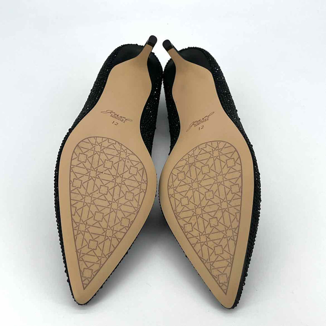 Shoe Size 12 Badgley Mischka Black Pumps