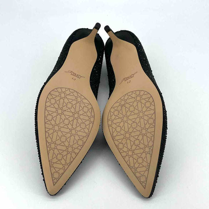 Shoe Size 12 Badgley Mischka Black Pumps