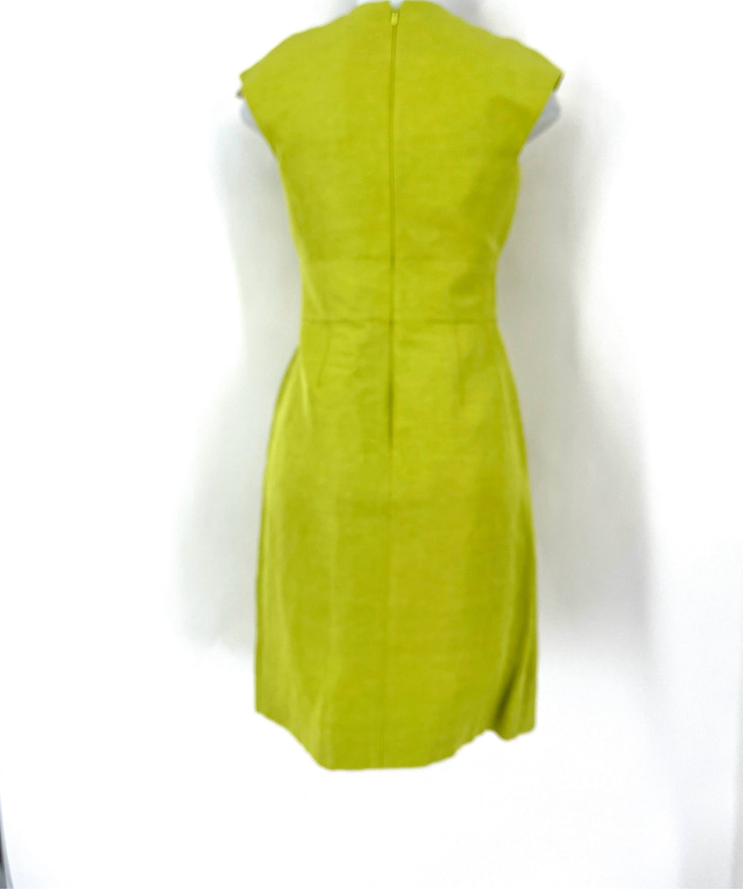 Size 4 LELA ROSE Lime Green Luxury - Dress