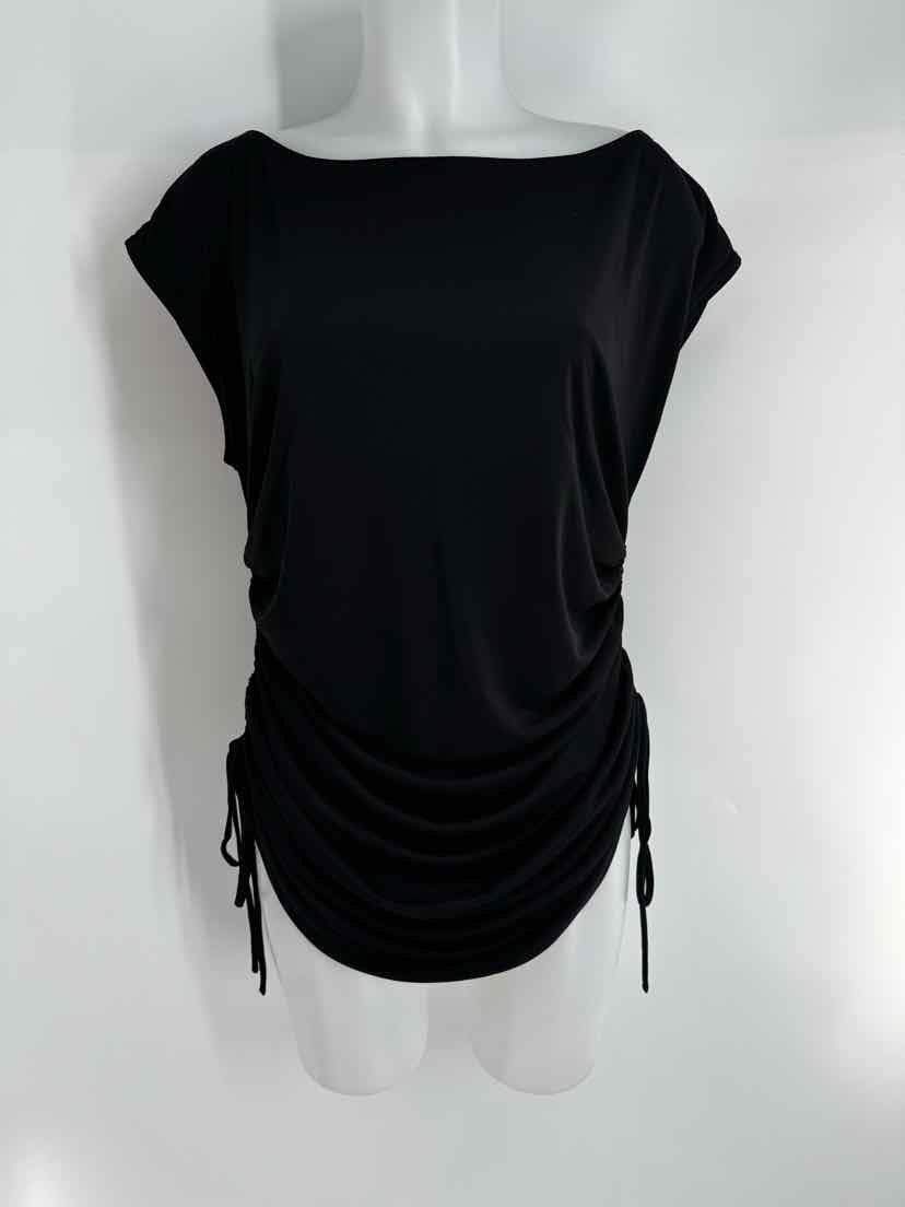 Size L ST JOHN Black Shirt