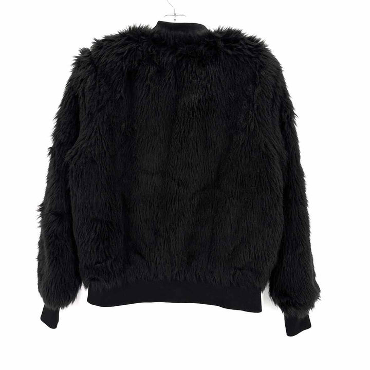 Size M Black Faux Fur Jacket
