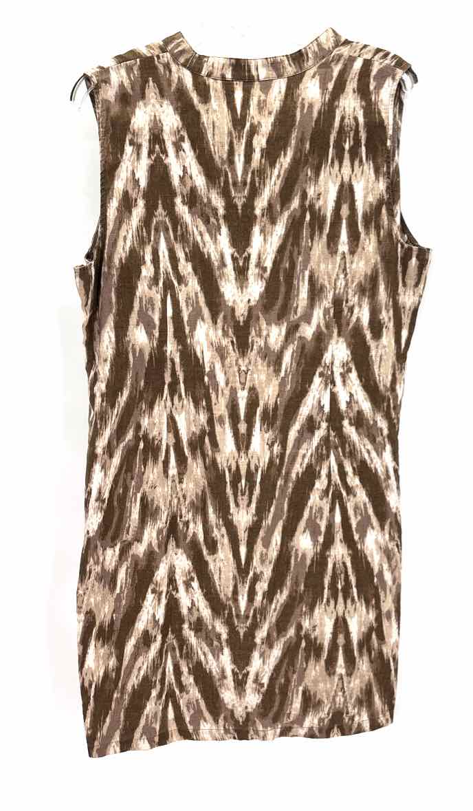 Size 2.5 Chico's Multi-Color Linen Dress