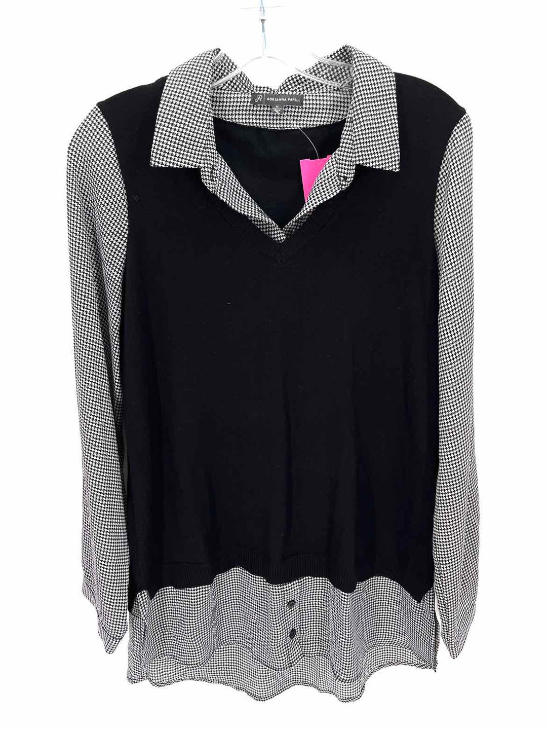 Size M Adrianna Papell Black Sweater