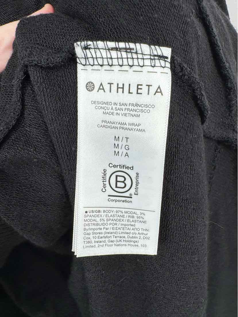 Size M Athleta Black Sweater