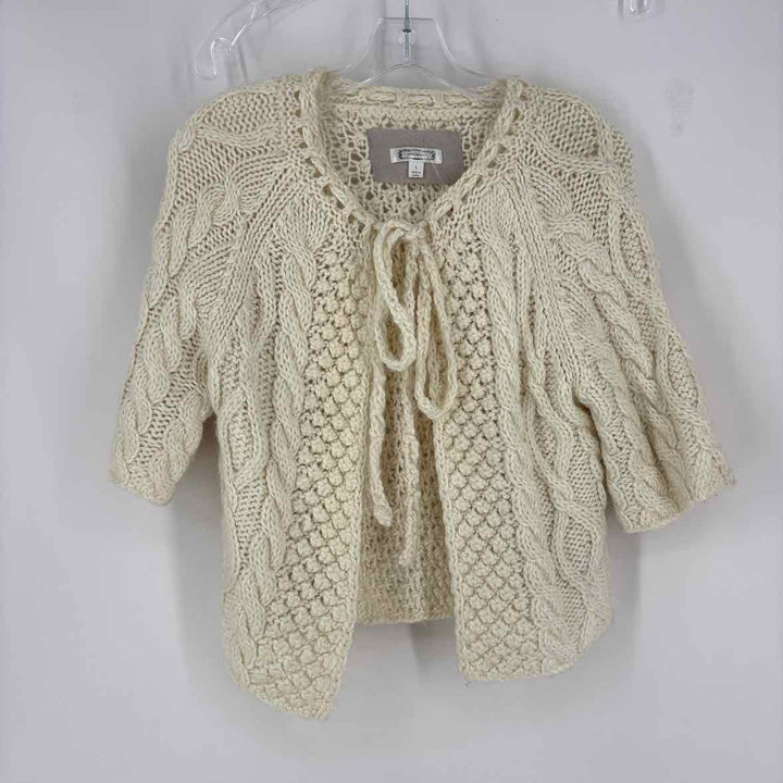Size L Ivory Knit Cardigan