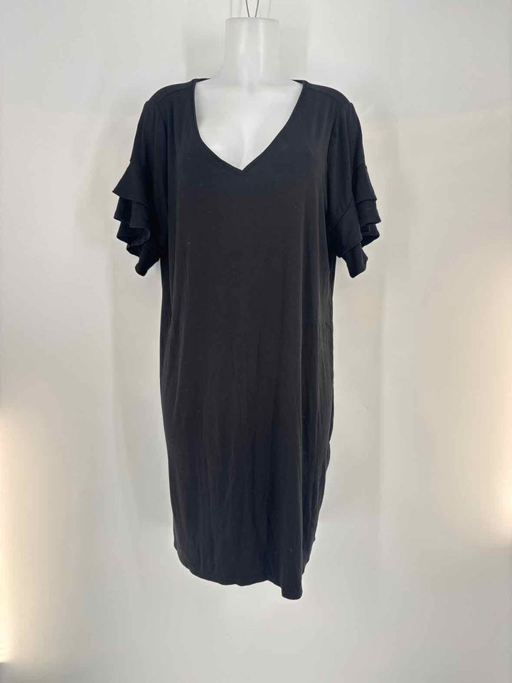 Size 2X White House Black Market Black Dress