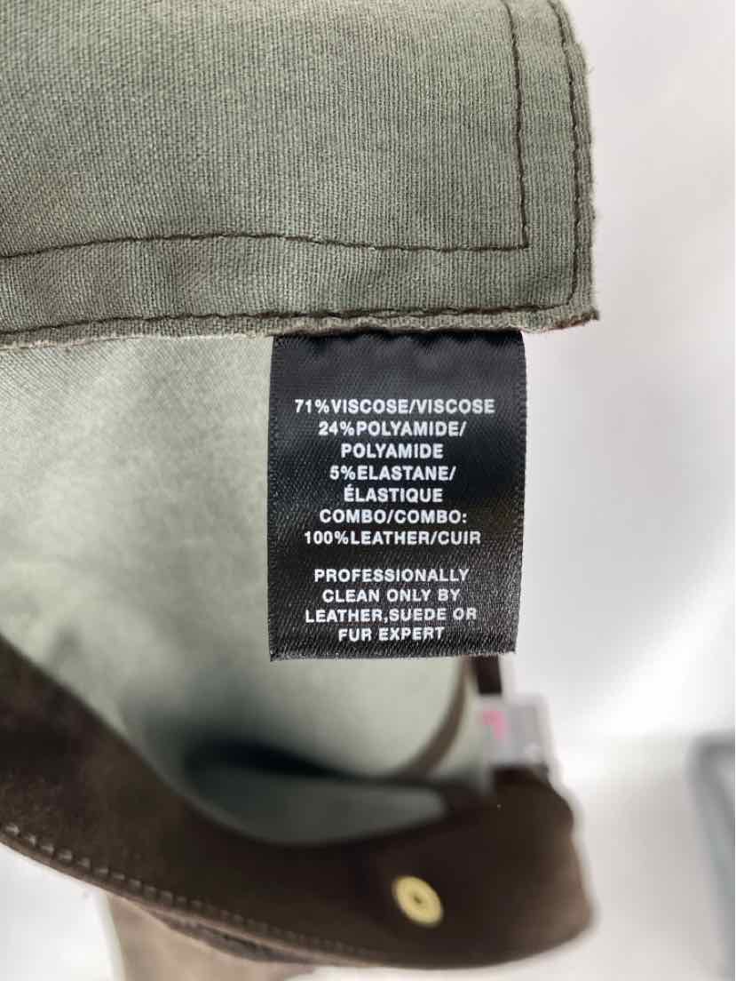 Size 18 LAFAYETTE Brown Suede Pants