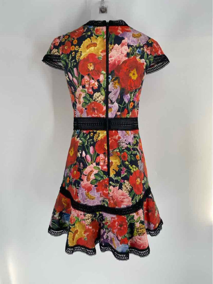 Size 6 Alice + Olivia Black Dress