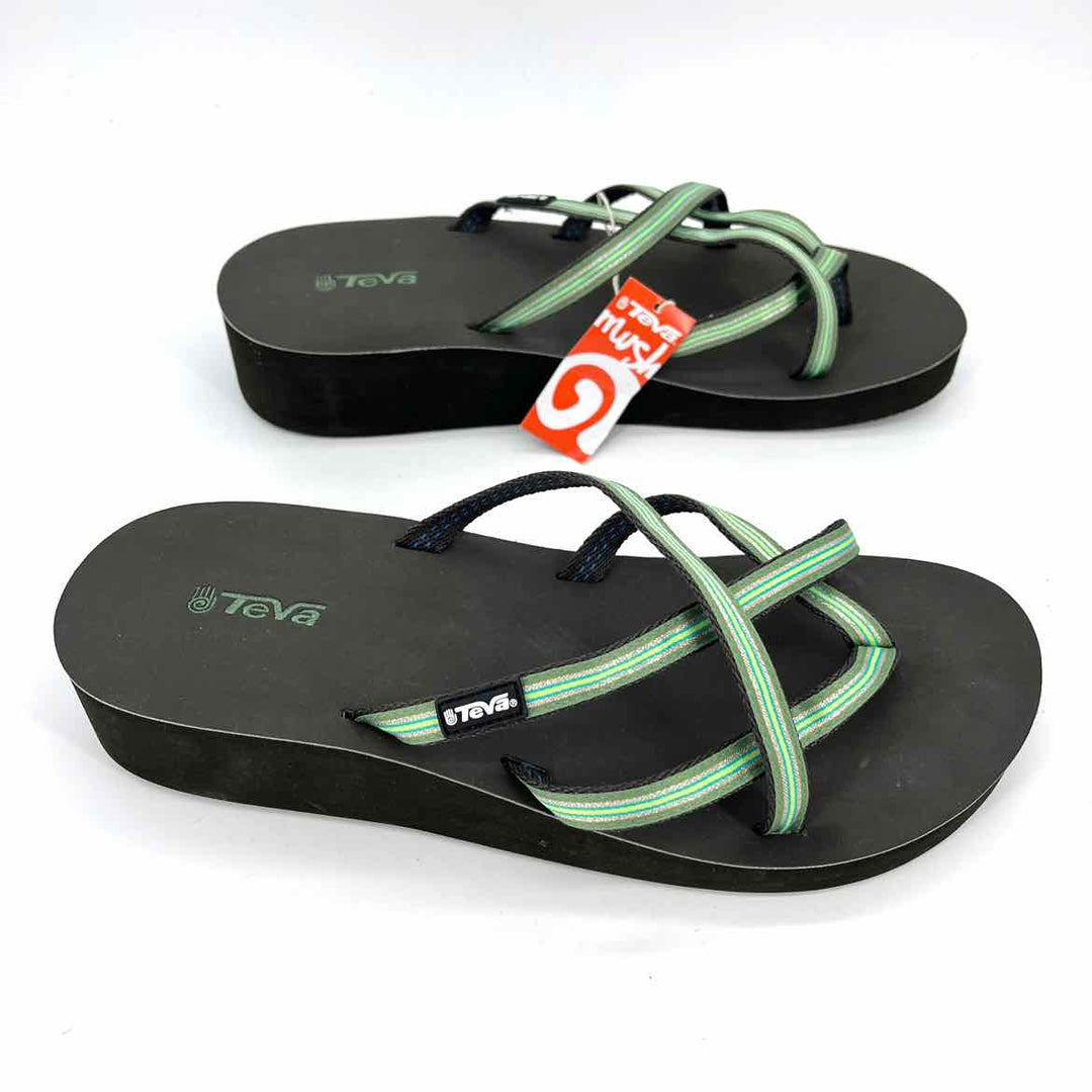 Shoe Size 11 Teva Green Sandals