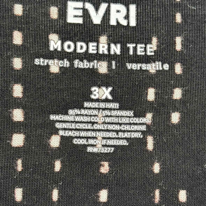 Size 3X Black Shirt