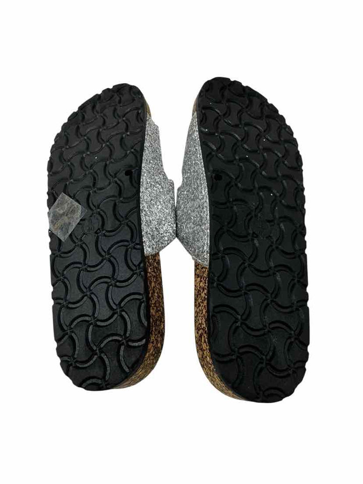 Shoe Size 9 Silver Sandals