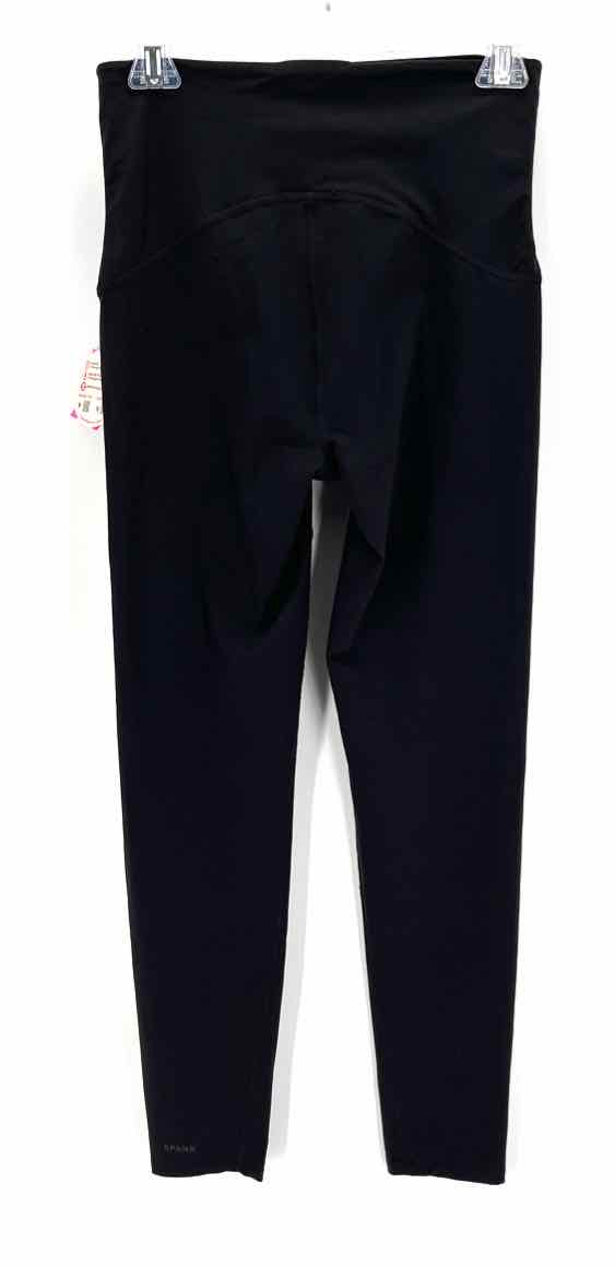 Size L SPANX Black Knit Leggings