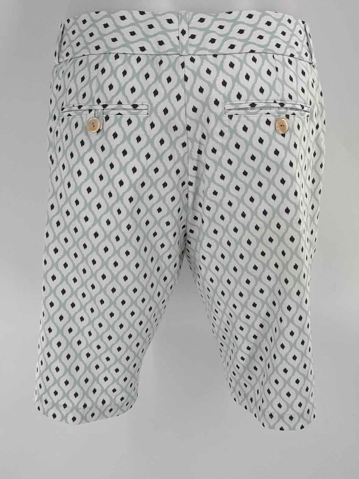 Size 6 Peter Millar Green Print Shorts