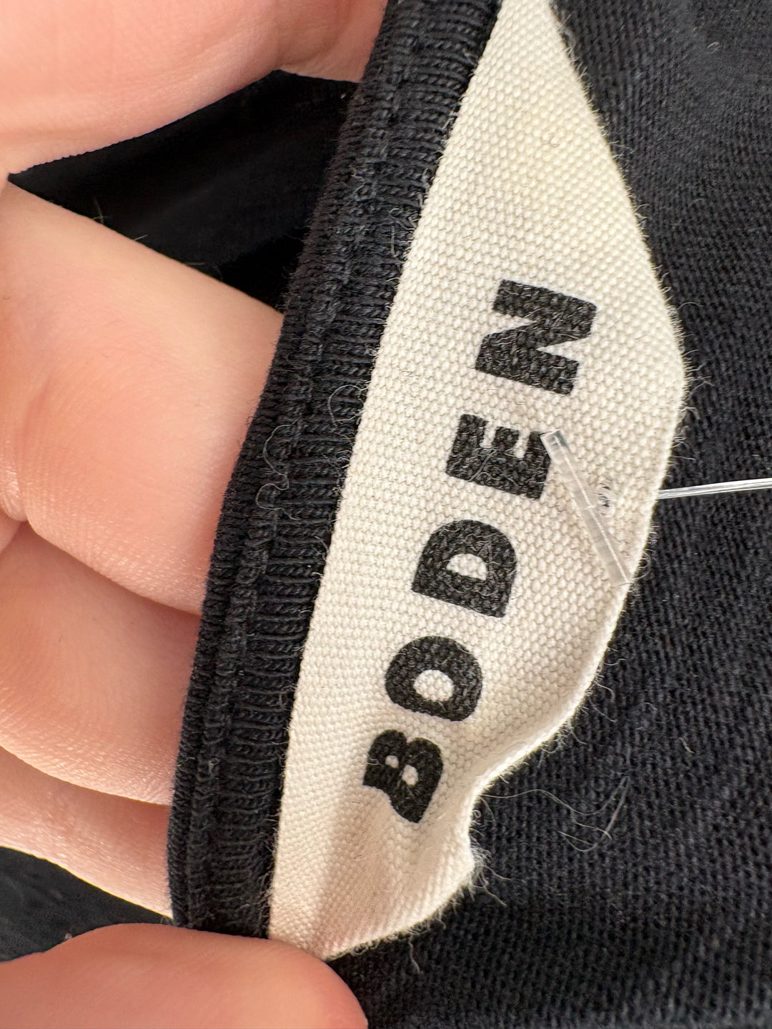 Size 6 Boden Black Dress