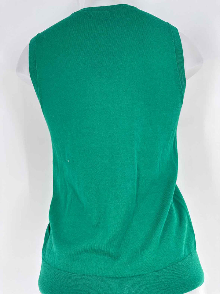 Size XS J Crew Green Sweater