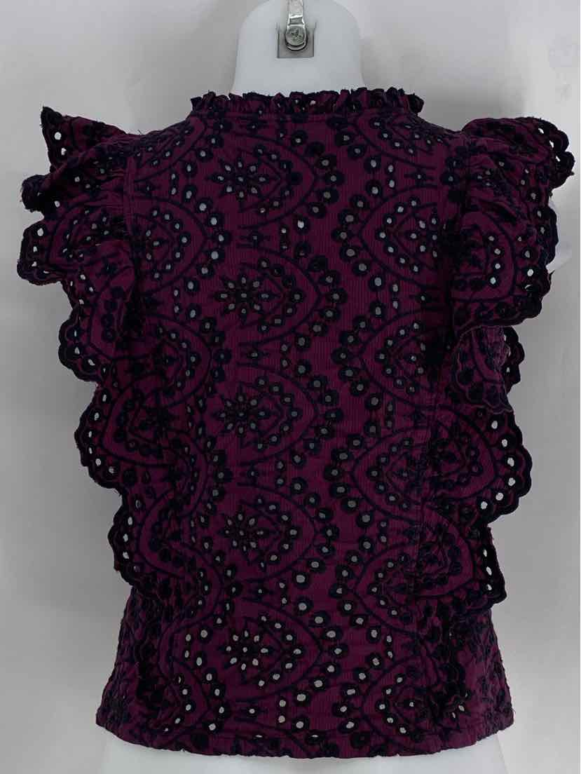 Size XS Fuschia Lace Shirt