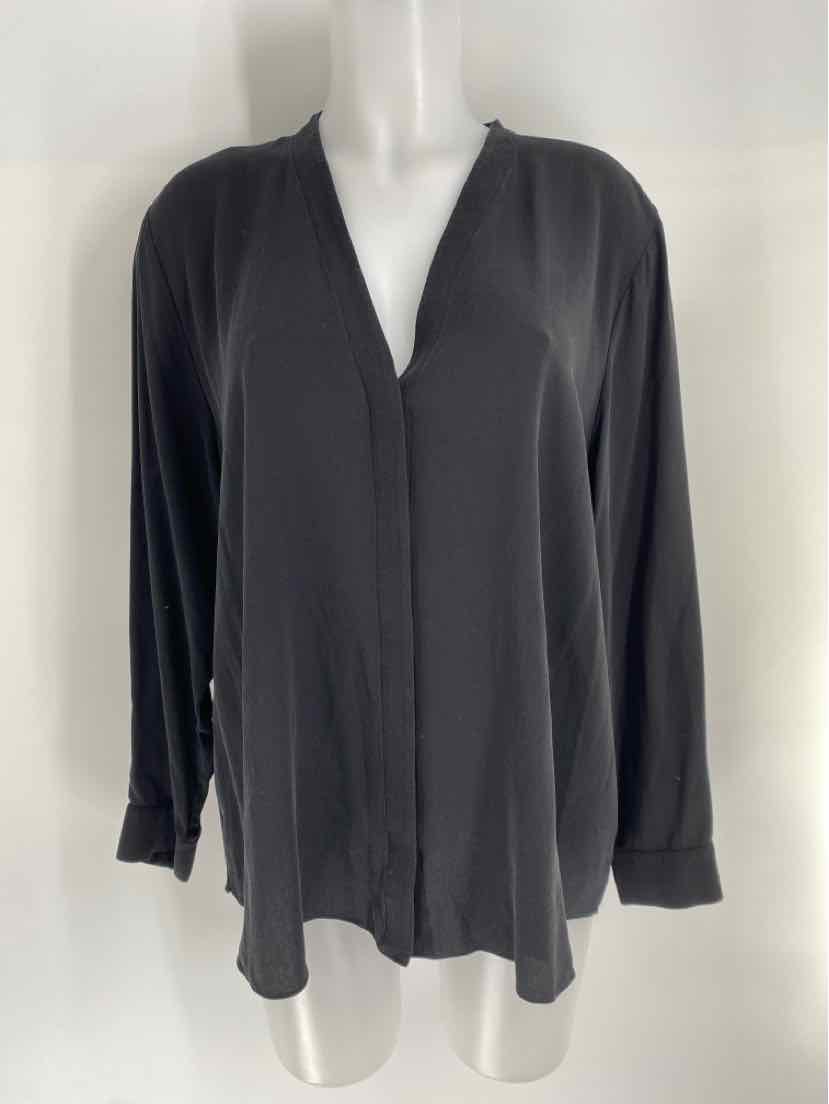 Size XL Eileen Fisher Black Shirt
