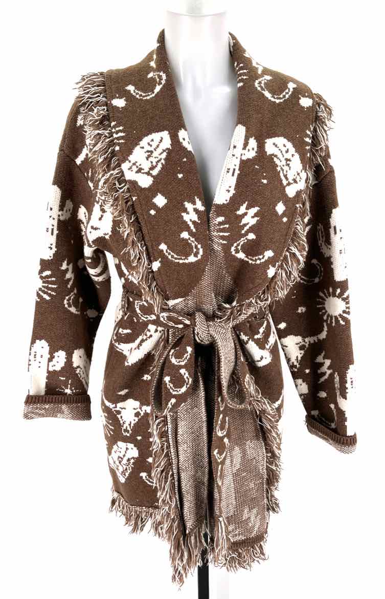 Size S Tan Cardigan