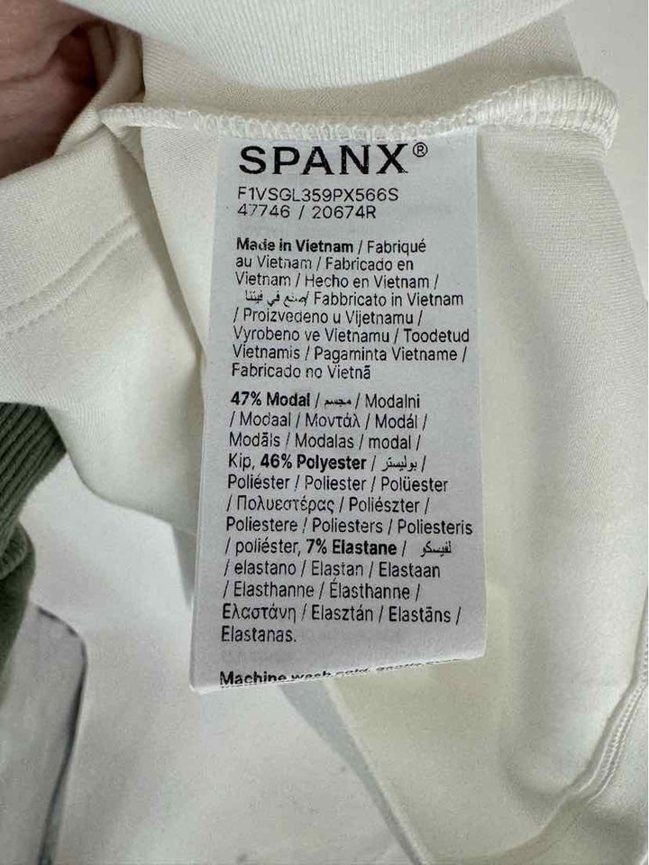 Size XS SPANX White Shirt