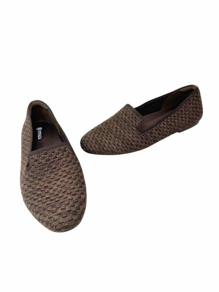 Shoe Size 4 VIVAIA Brown Flats