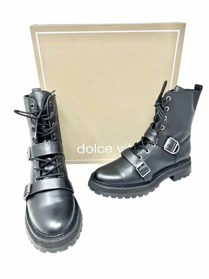 Shoe Size 10 Dolce Vita Black Leather Boots