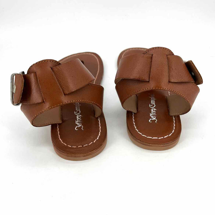 Shoe Size 40 JEFFREY CAMPBELL Camel Leather Sandals