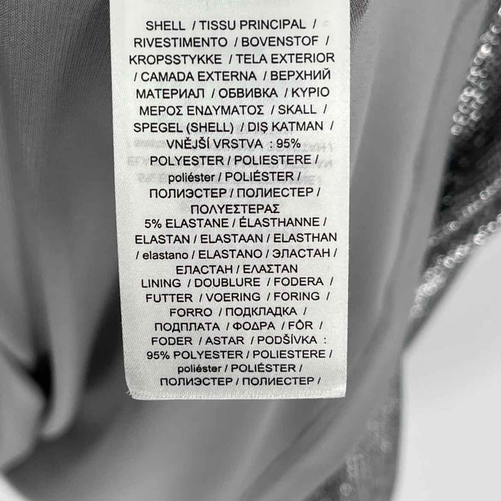 Size 10 RALPH LAUREN Silver Dress