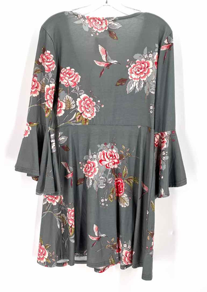 Size L ANGIE Sage Dress