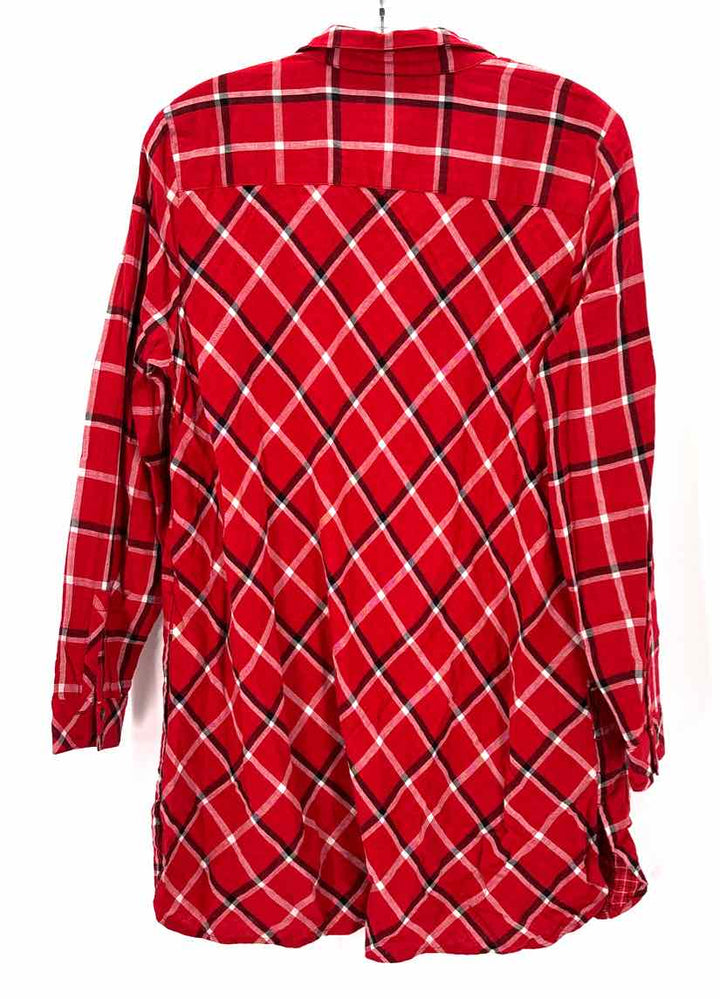 Size M J JILL Red Shirt