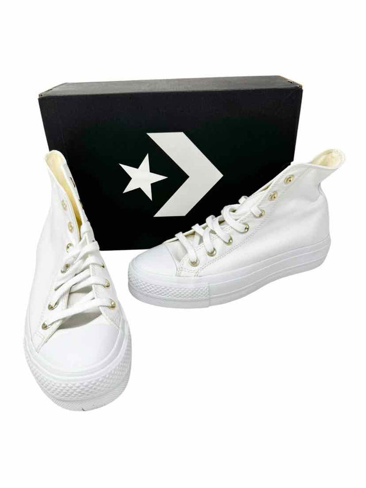 Shoe Size 8 Converse White Sneakers