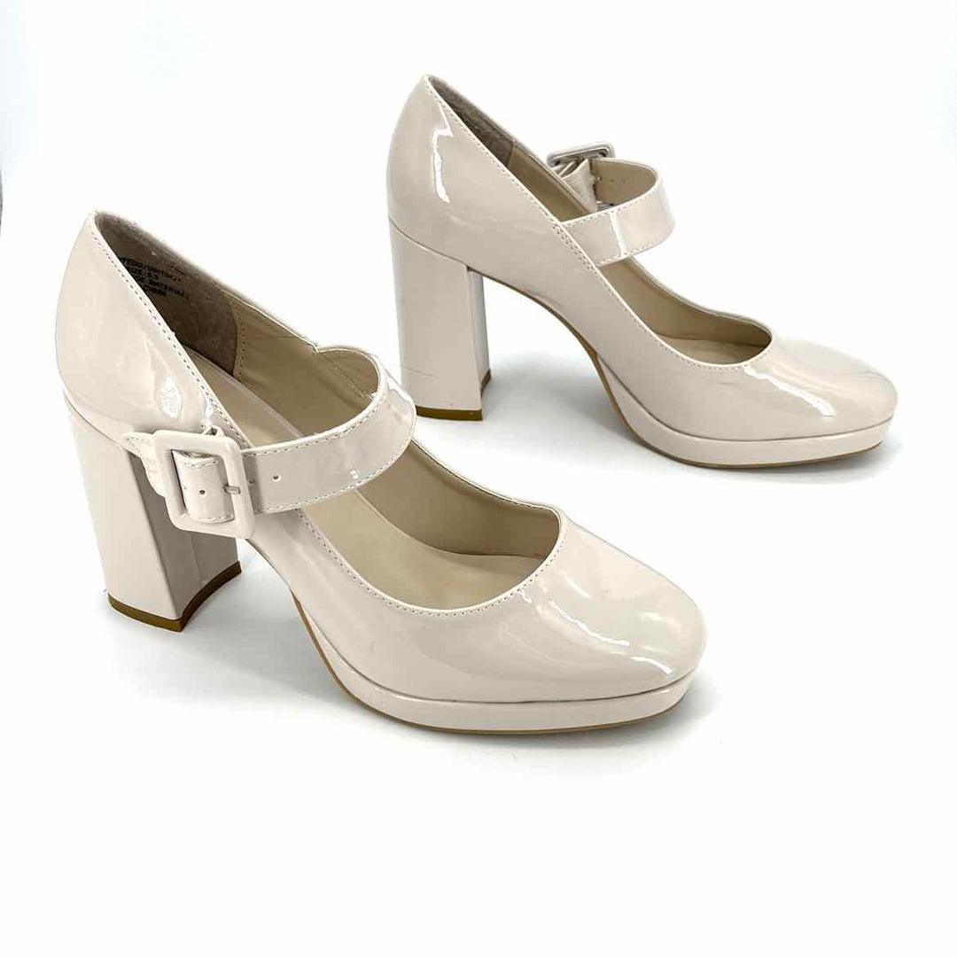 Shoe Size 8.5 MADDEN GIRL Bone PATENT Pumps