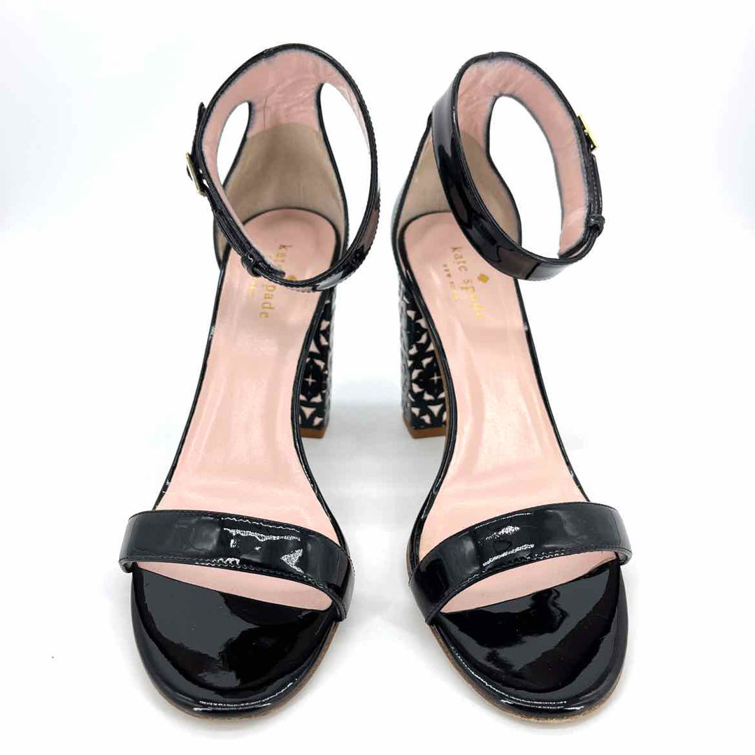 Shoe Size 8 Kate Spade Black PATENT Pumps