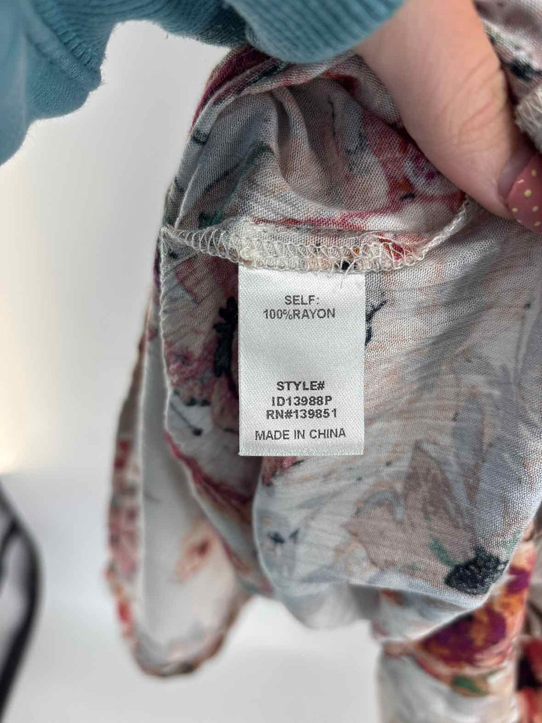 Size 2X ODDI Multi-Color Dress