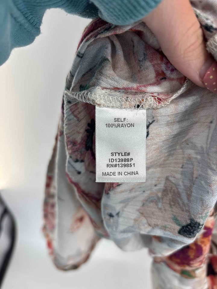 Size 2X ODDI Multi-Color Dress