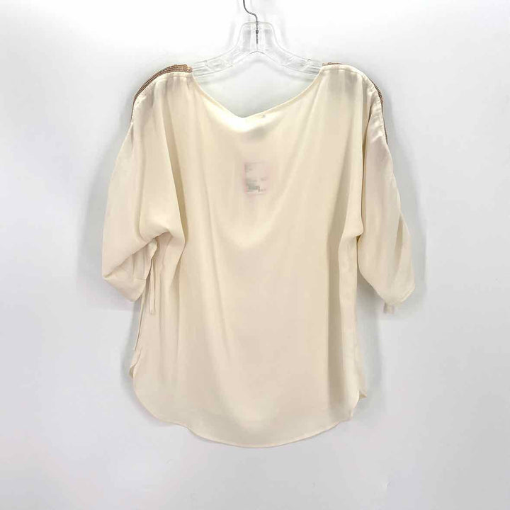 Size S Ann Taylor Ivory Shirt