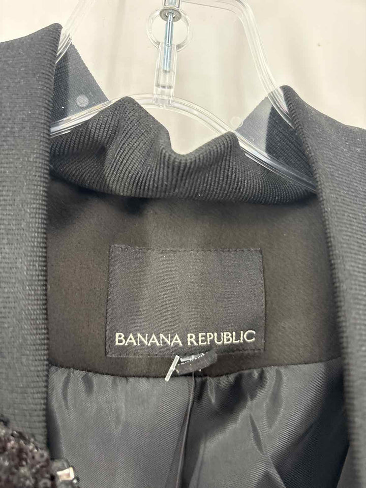 Size L Banana Republic Black Jacket