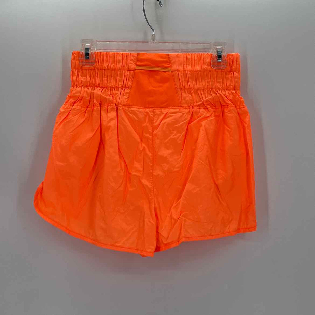 Size L FREE PEOPLE Orange Shorts