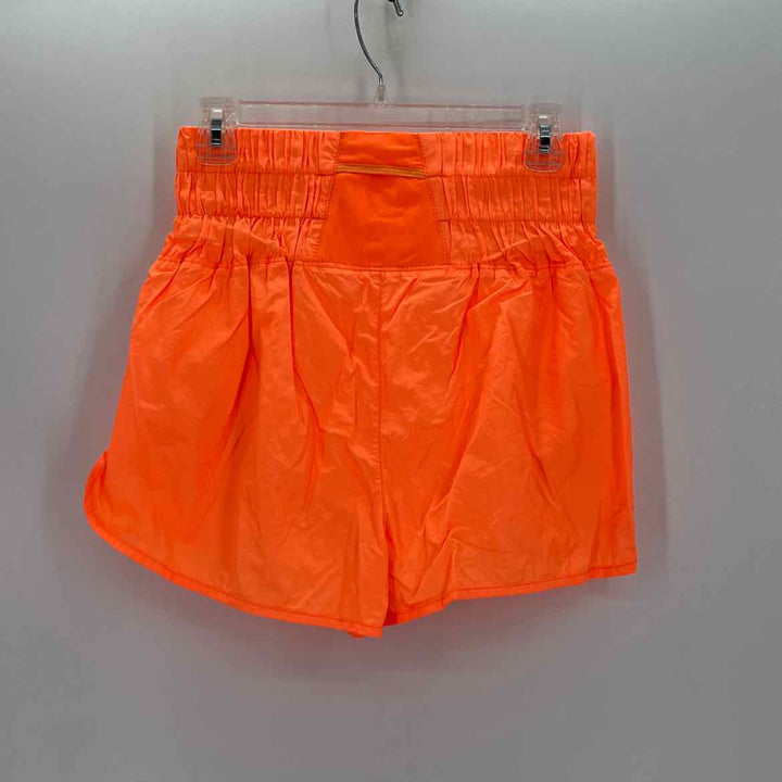 Size L FREE PEOPLE Orange Shorts