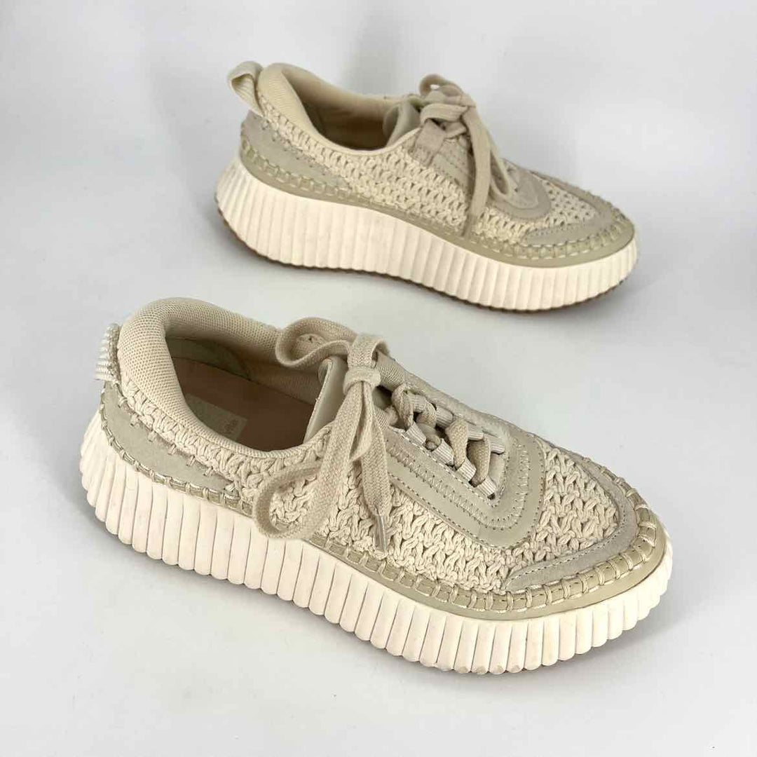 Shoe Size 6 Dolce Vita Cream Knit Sneakers