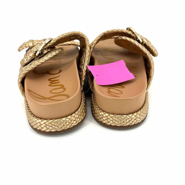 Shoe Size 8 Sam Edeleman Gold Sandals