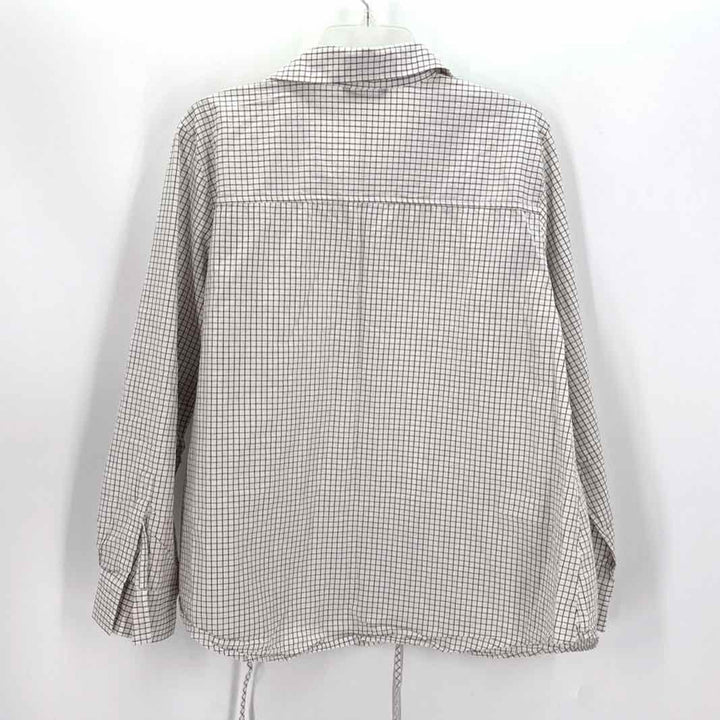 Size M ZARA White Print Shirt