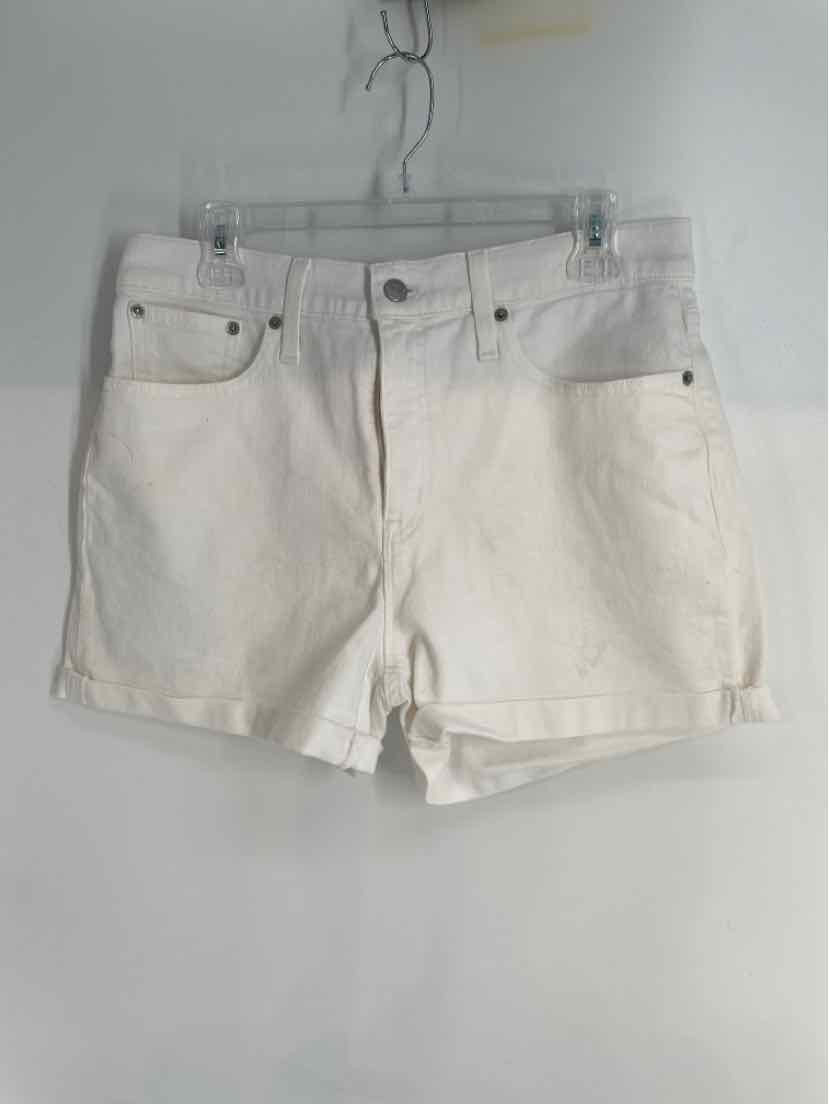 Size 29 J Crew White Shorts