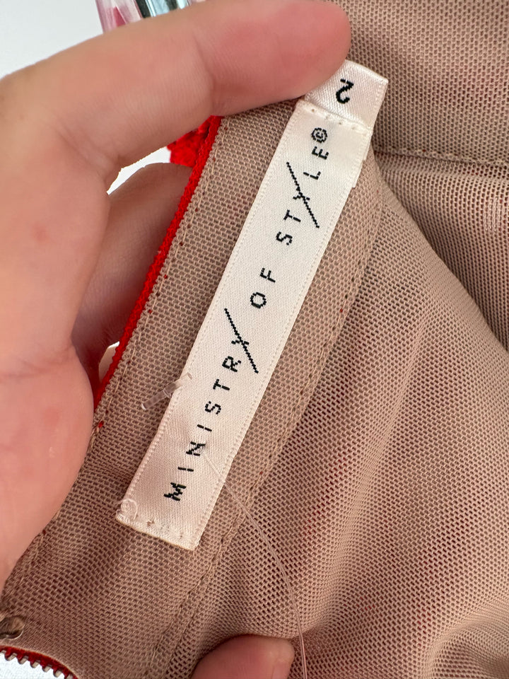 Size 2 Red Skirt