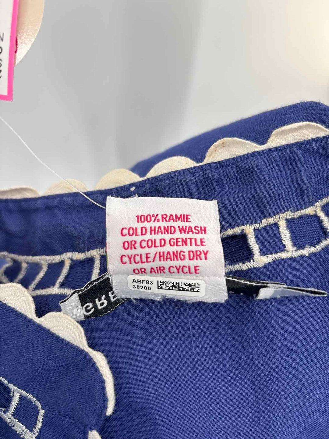 Size L Gretchen Scott Navy Shirt