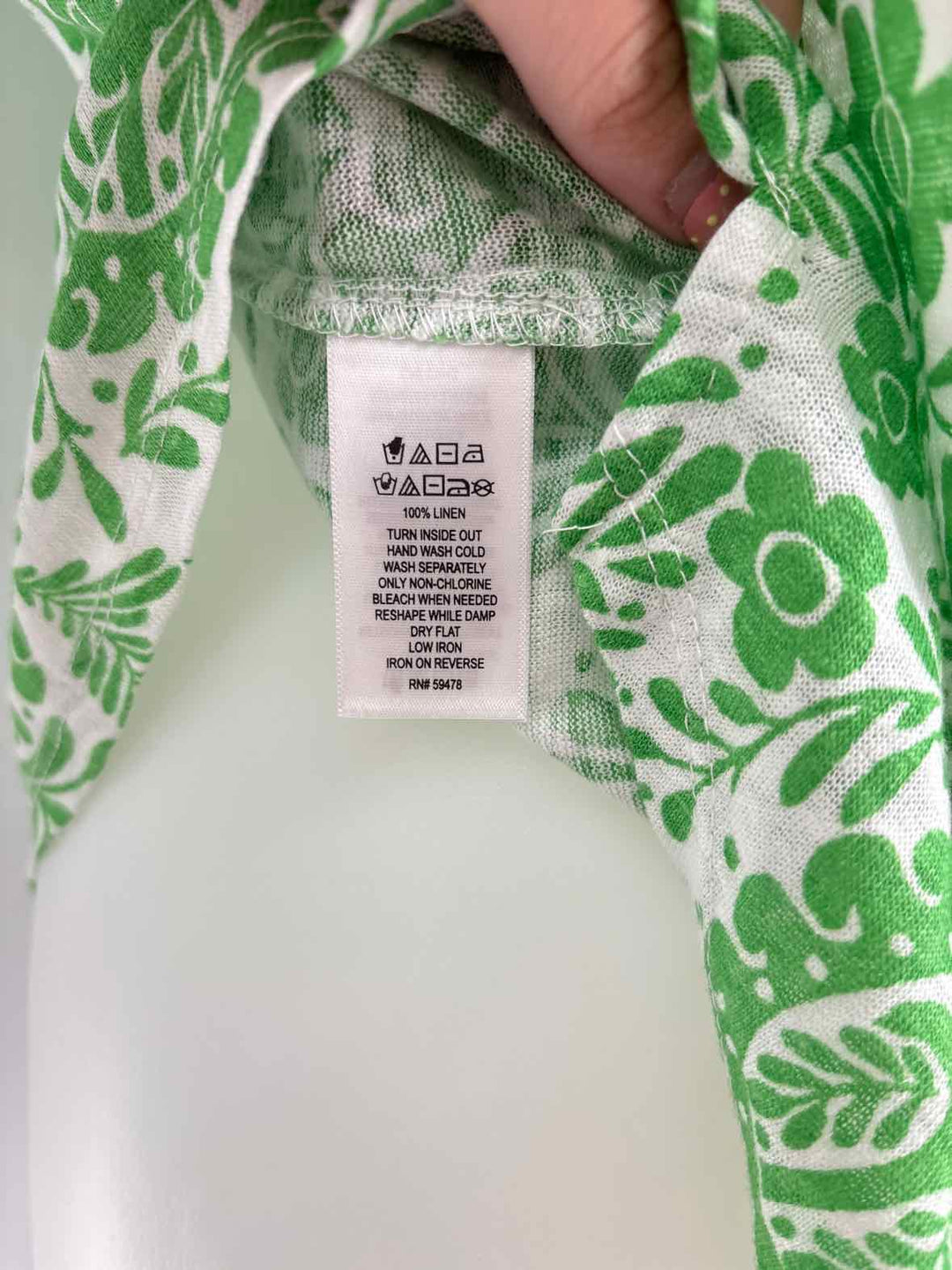 Size L Green Shirt